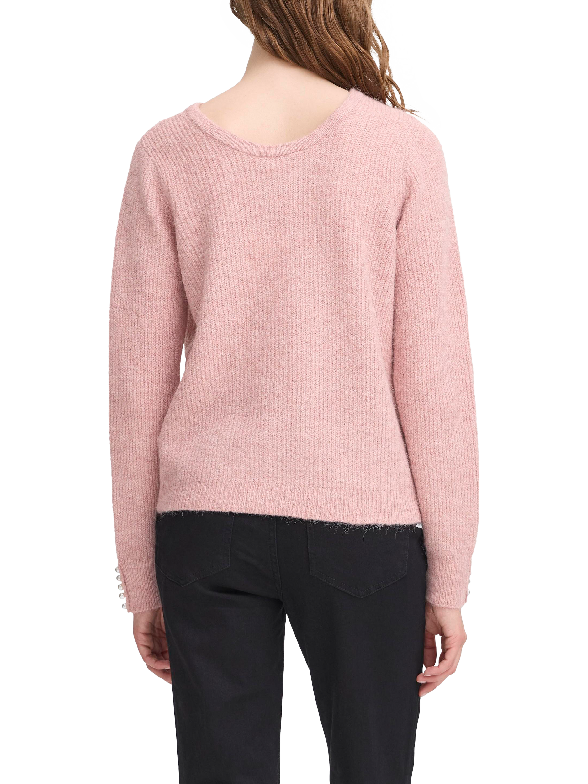 Product image 2 of 6, which shows ICHI Kamara Crew Neck Jumper, Zephyr, XS