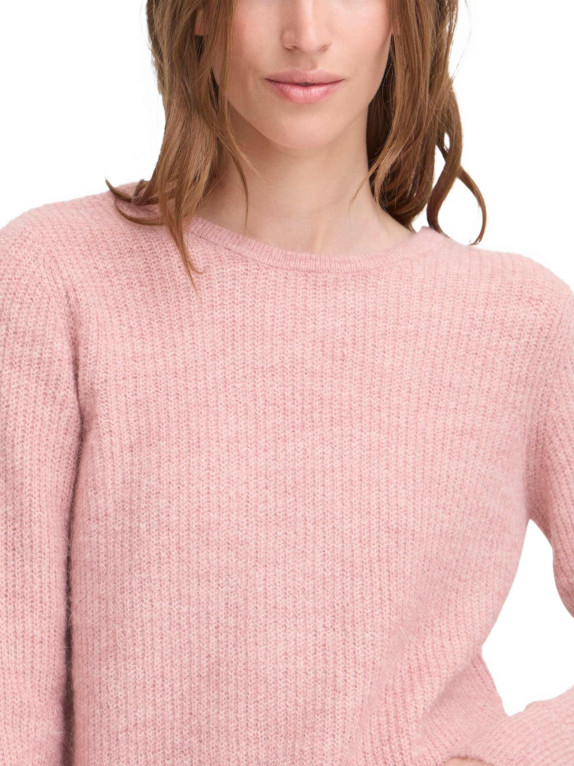 Product image 4 of 6, which shows ICHI Kamara Crew Neck Jumper, Zephyr, XS