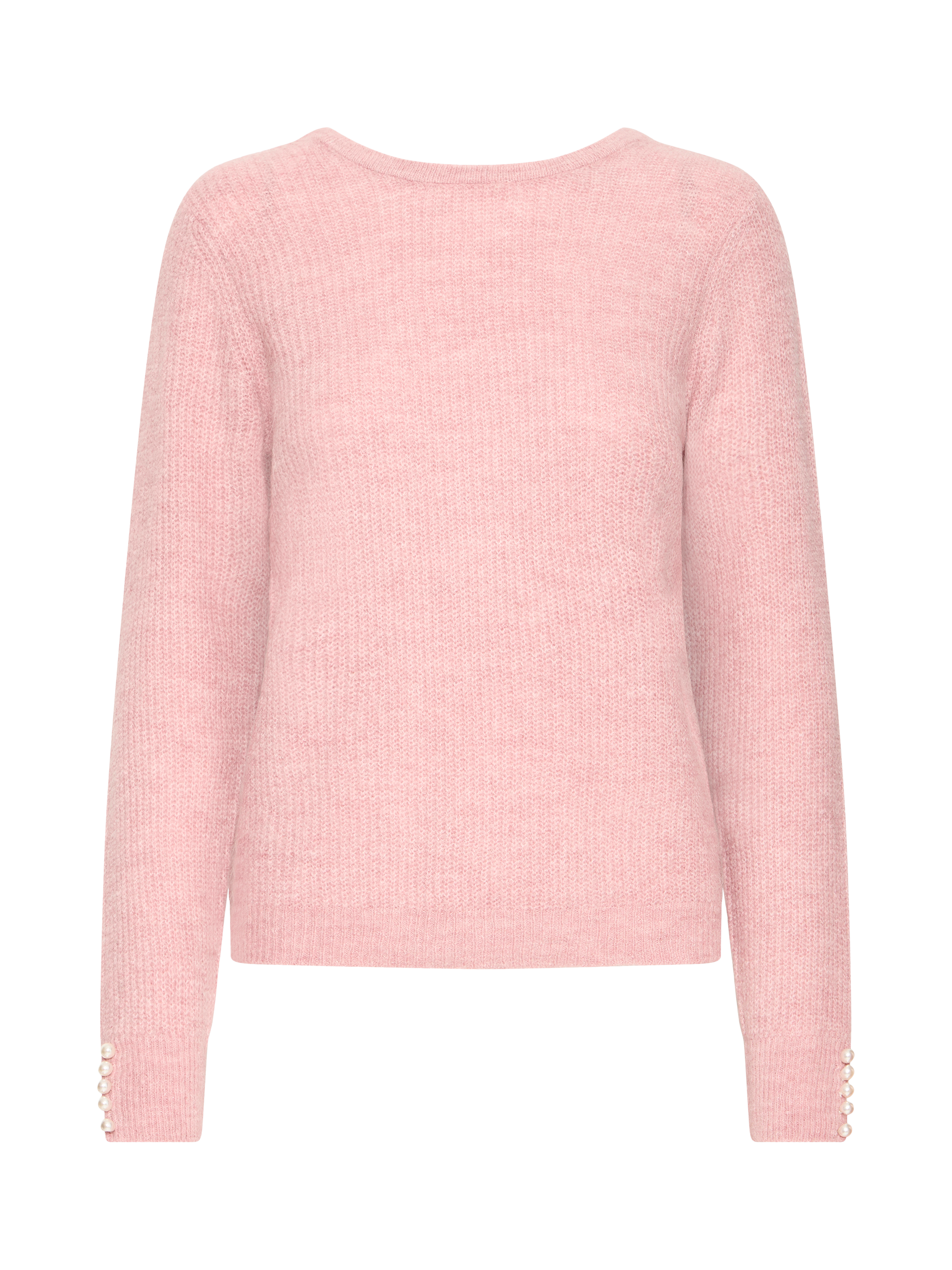 Product image 5 of 6, which shows ICHI Kamara Crew Neck Jumper, Zephyr, XS