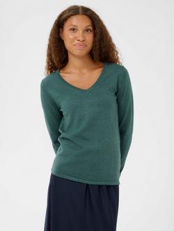 Saint Tropez Mila Scallop Trim Jumper, June Bug Melange