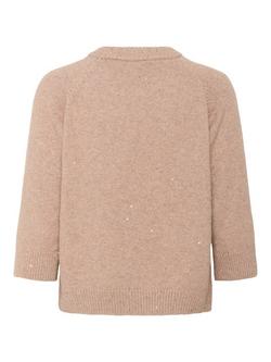 Saint Tropez Nova Shimmer Jumper - view 2, Sepia Rose Melange