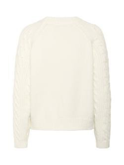 Saint Tropez Nyla Chunky Knit Jumper, Ice - view 2, Ice