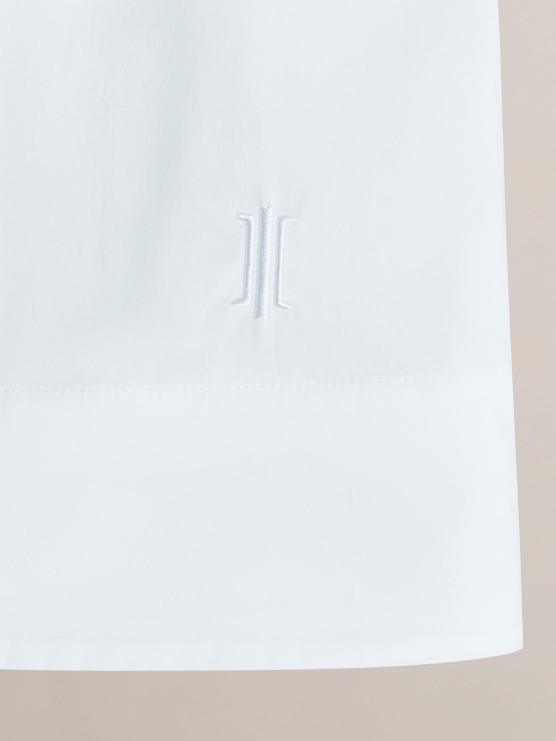 Product image 8 of 8, which shows Hobbs Andie Boxy Long Sleeve Shirt, White, 10