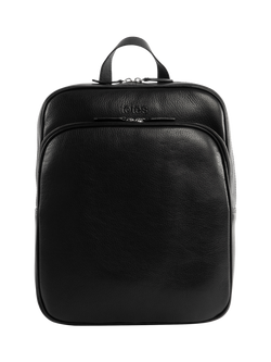 totes Leather Backpack, Black