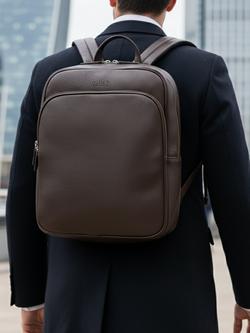 totes Leather Backpack - view 2, Brown