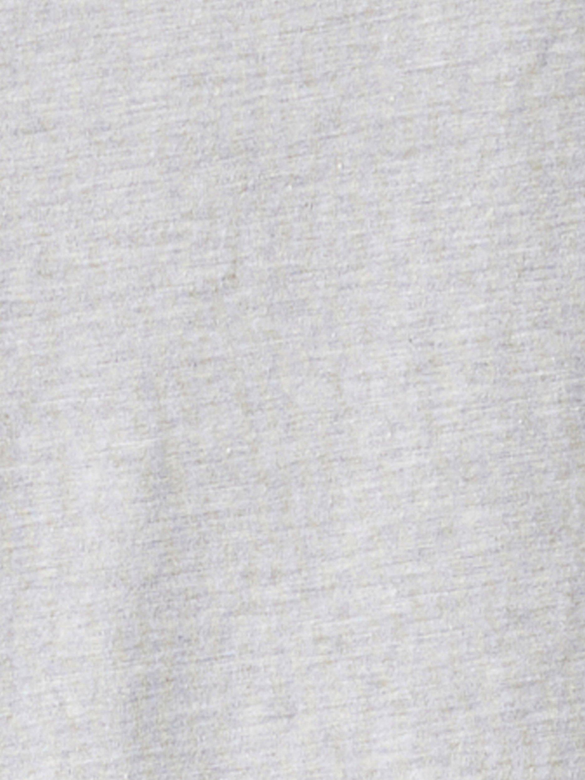 Product image 6 of 6, which shows Ripe Claud Nursing T-Shirt, Grey Marl, XS