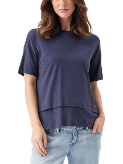 Ripe Claud Nursing T-Shirt - view 2, Indigo