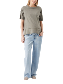 Ripe Claud Nursing T-Shirt, Moss