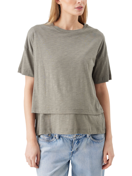 Ripe Claud Nursing T-Shirt - view 2, Moss