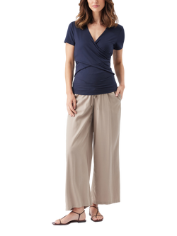 Ripe Luxe Knit Embrace Nursing T-Shirt, Navy, Navy