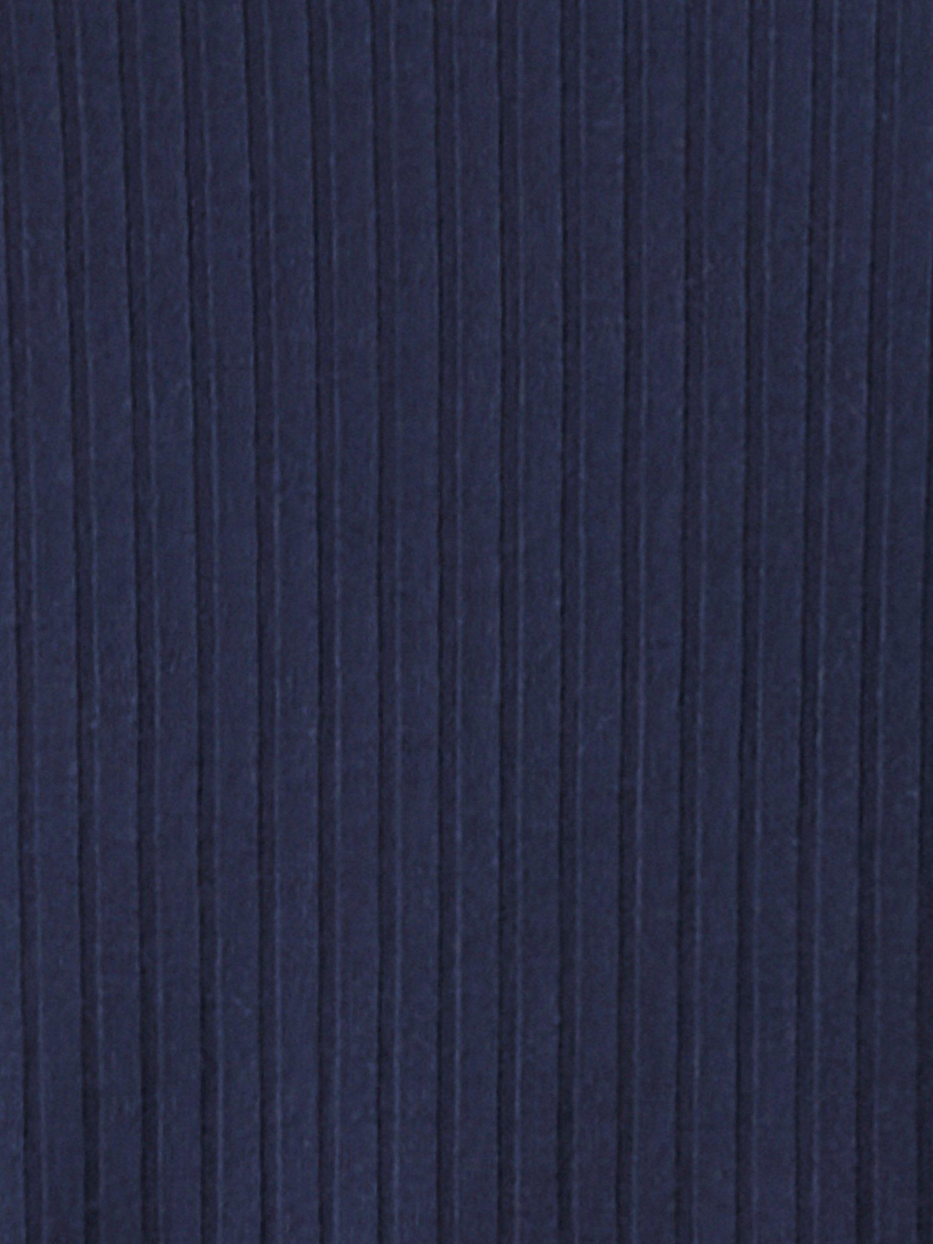 Product image 6 of 6, which shows Ripe Peter Rib Maternity & Nursing Tank Top, Navy, XS