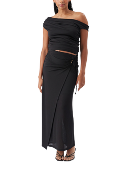 Ripe Rhi Off Shoulder Maternity Top, Black, Black