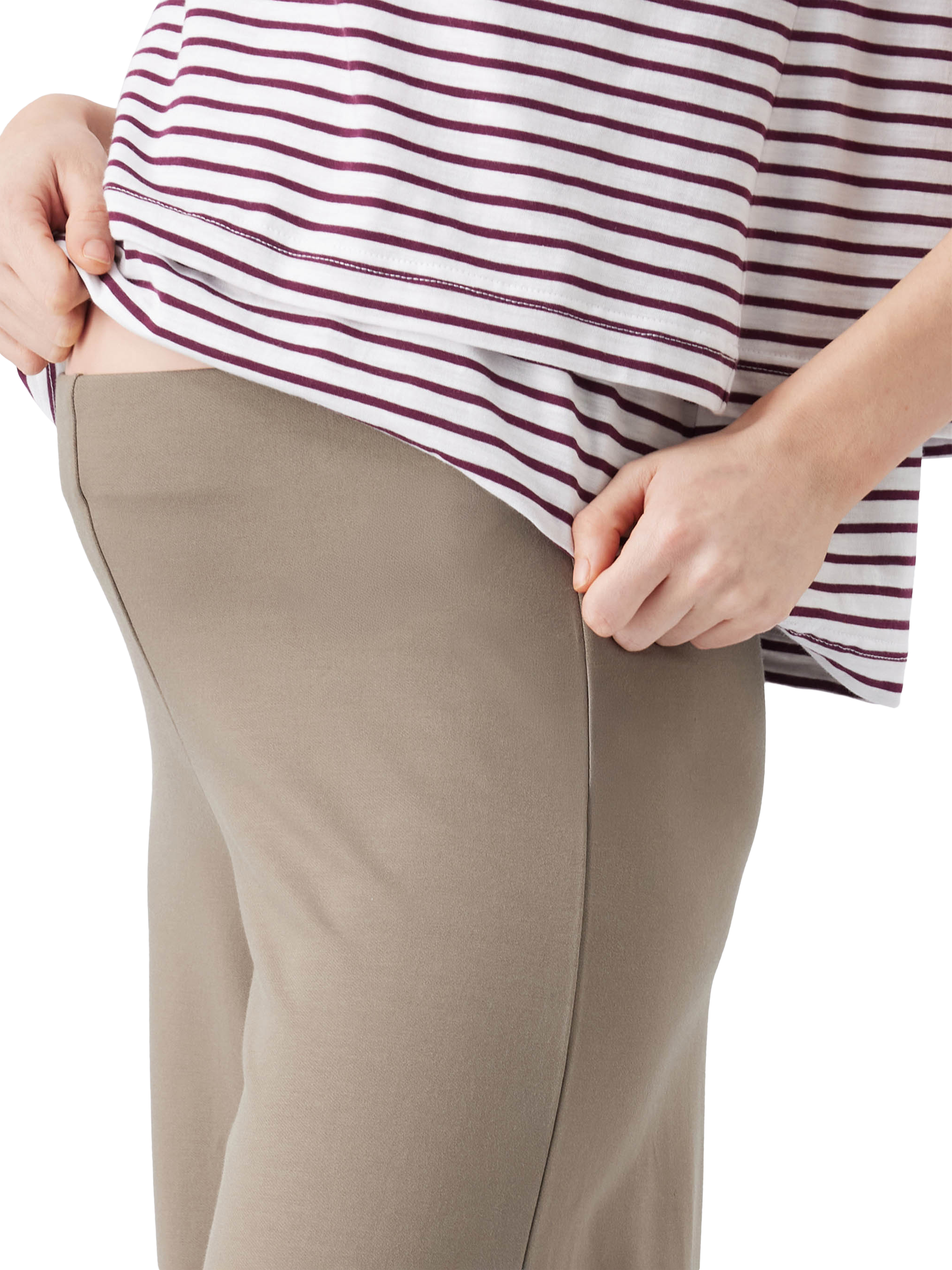 Product image 2 of 6, which shows Ripe Isha Wide Leg Trousers, Olive, XS