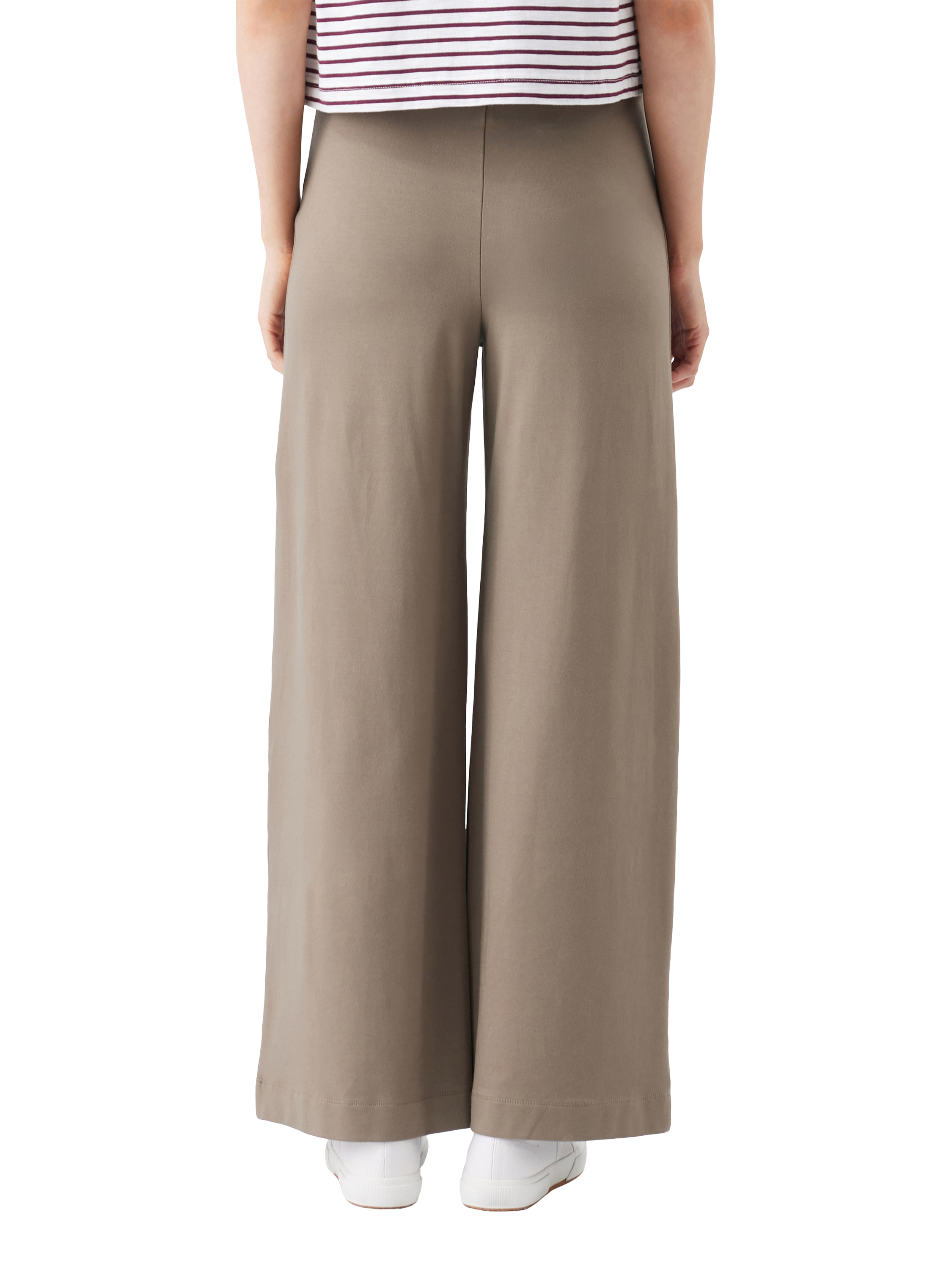 Product image 5 of 6, which shows Ripe Isha Wide Leg Trousers, Olive, XS