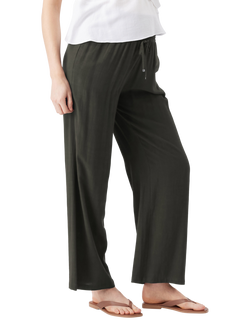 Ripe Wide Leg Maternity Trousers, Olive - view 2, Olive