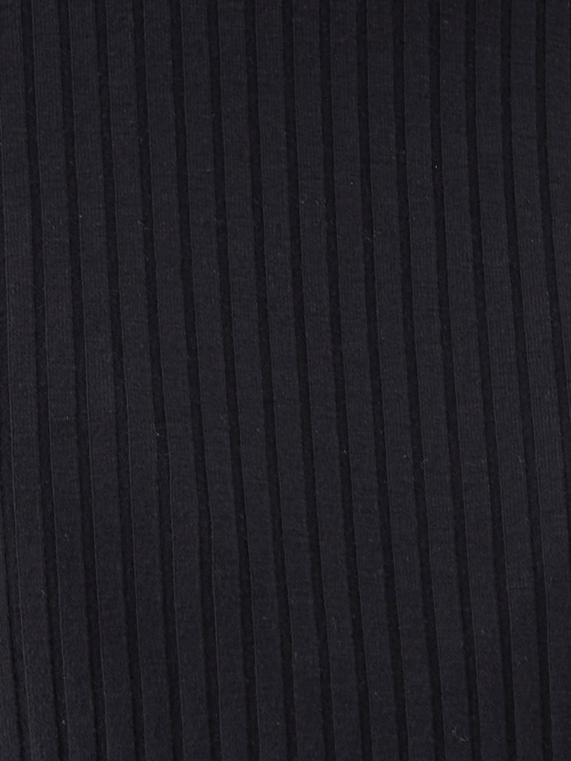 Product image 7 of 7, which shows Ripe Ivy Ribbed Nursing Dress, Black, XS