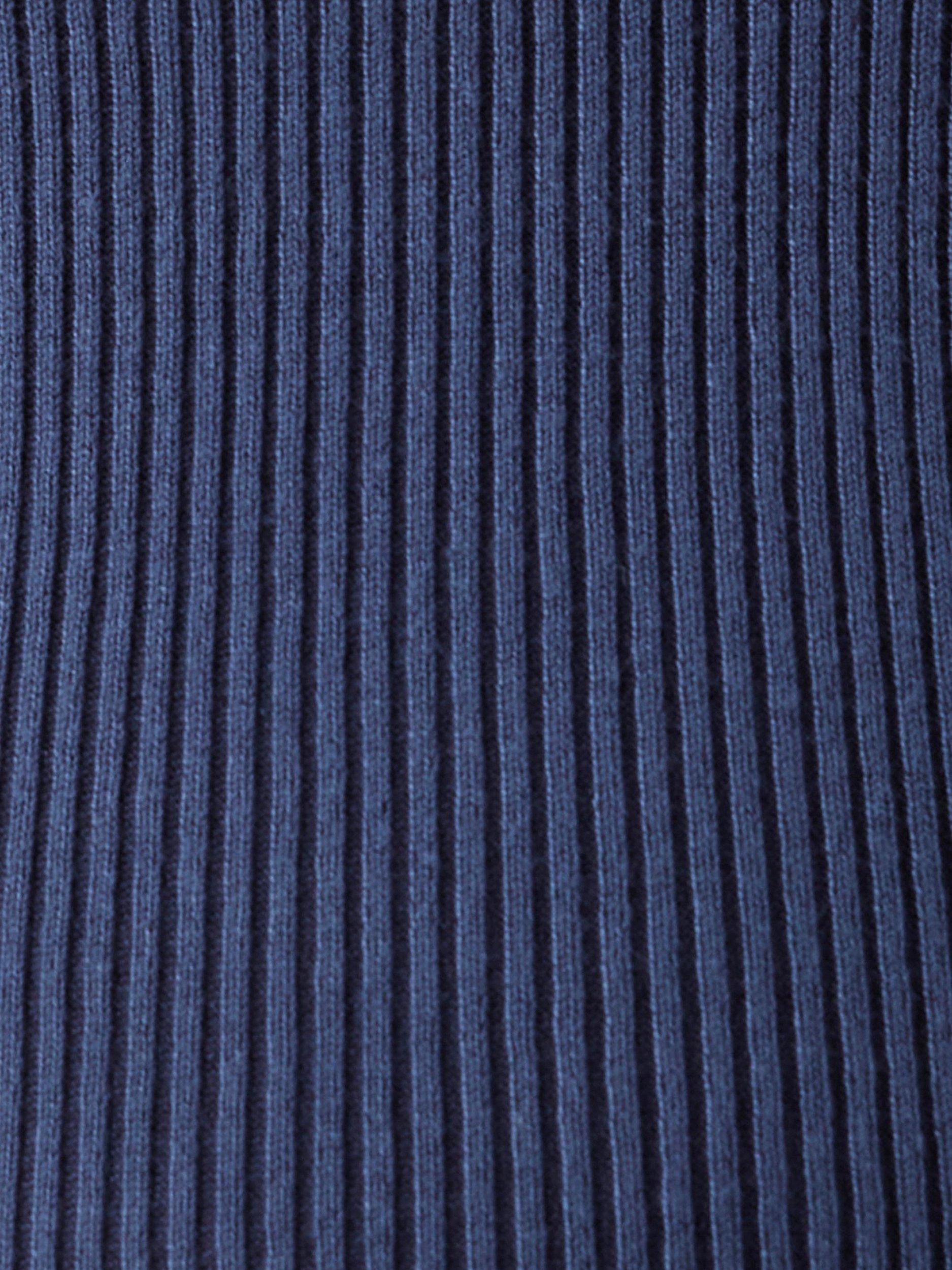 Product image 6 of 6, which shows Noa Rib Knit Nursing Dress, Indigo/Navy, XS