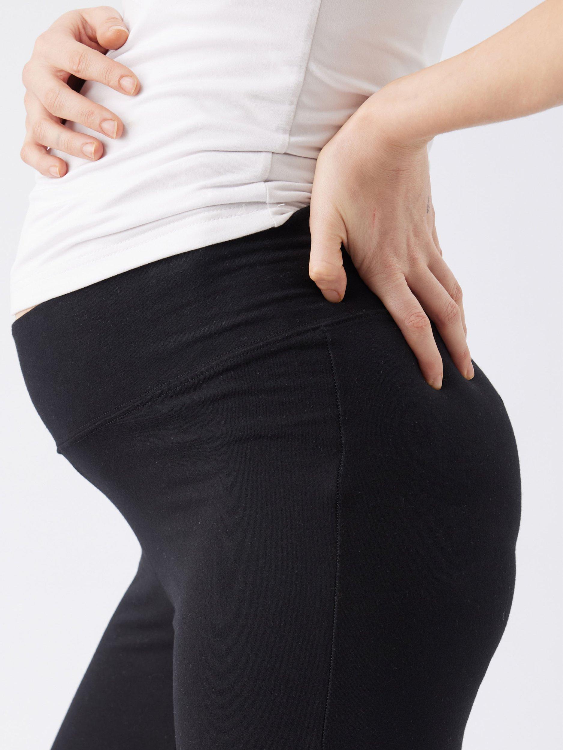 Product image 11 of 11, which shows Ripe Jersey Cycling Maternity Shorts, Black, XS