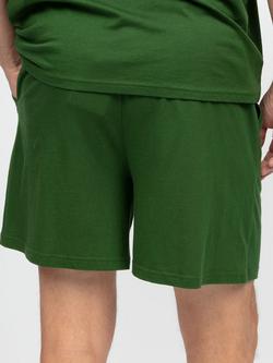 Cyberjammies Charlie Jersey Pyjama Shorts, Green - view 2, Green