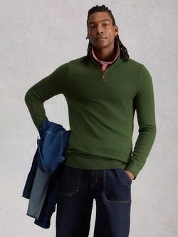 White Stuff Newport Funnel Neck Merino Wool Jumper, Khaki, Khaki