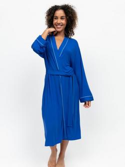 Cyberjammies Ashely Jersey Dressing Gown, Dark Blue, Dark Blue