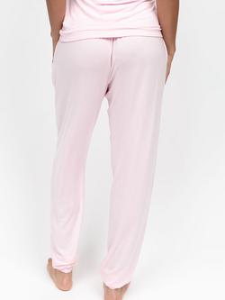 Cyberjammies Francesca Jersey Pyjama Bottoms, Light Pink - view 2, Light Pink