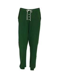 Cyberjammies Charlie Jersey Pyjama Bottoms, Green - view 2, Green