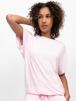 Cyberjammies Francesca Jersey Slouch Pyjama Top, Light Pink, Light Pink