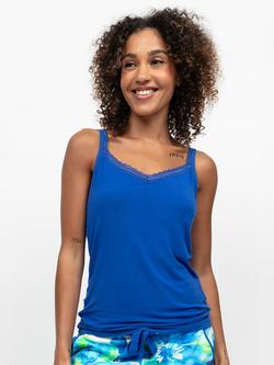Cyberjammies Ashley Hidden Support Vest Top, Dark Blue