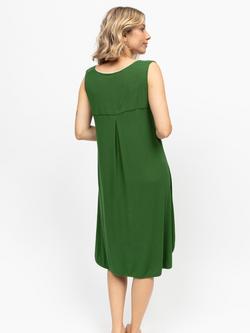 Cyberjammies Charlie Jersey Swing Nightdress, Green - view 2, Green