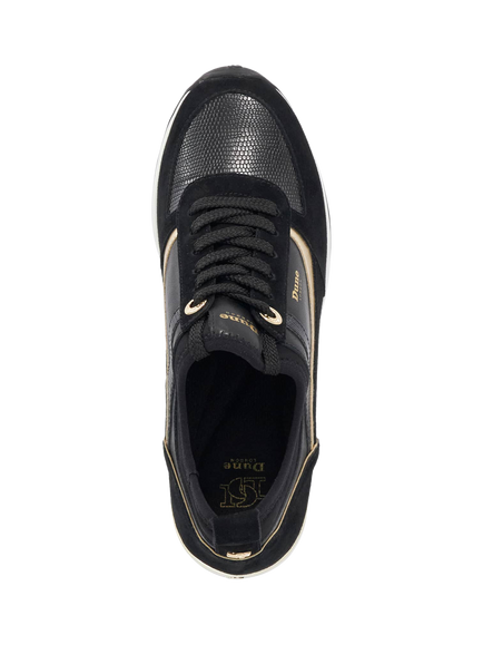 Dune London Elarah Flatform Trainers - view 2, Black
