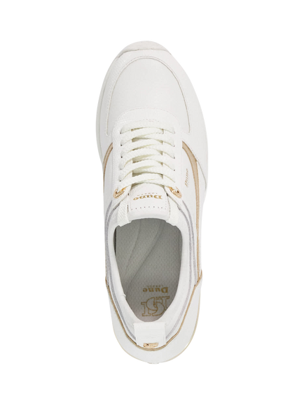 Dune London Elarah Flatform Trainers - view 2, White