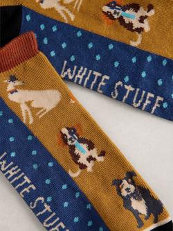 White Stuff Dog Trainer Socks, Multi - view 2, Multi