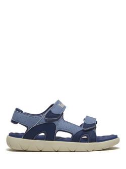 Timberland Kids' Perkins Row Back Strap Sandals, Blue, Blue