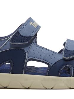 Timberland Kids' Perkins Row Back Strap Sandals, Blue - view 2, Blue