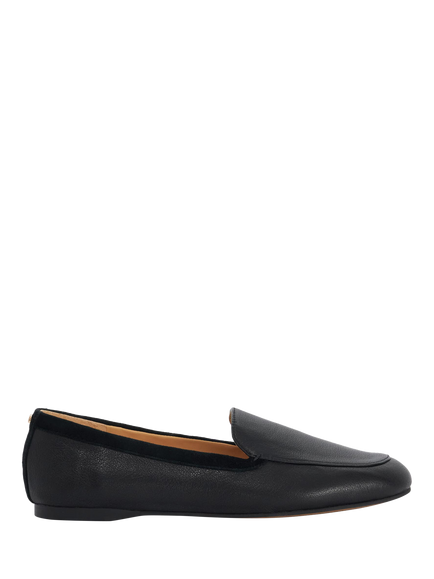 Dune London Gosette Leather Loafers, Black