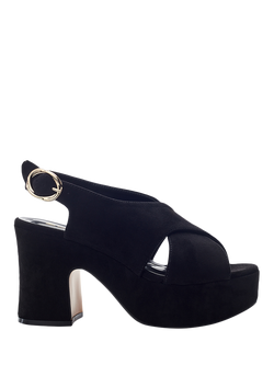 Moda in Pelle Nakara Chunky Platform Sandals, Black, Black