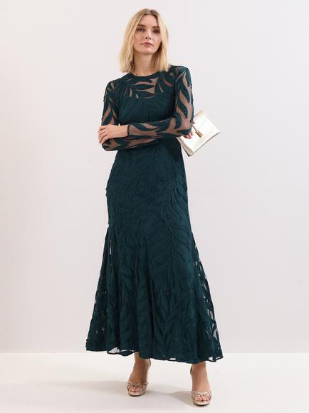 Phase Eight Harleigh Maxi Dress, Dark Green, Dark Green