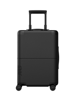 July Carry On 4-Wheel 55cm Cabin Case, Charcoal