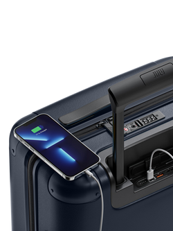 July Carry On 4-Wheel 55cm Cabin Case - view 2, Navy