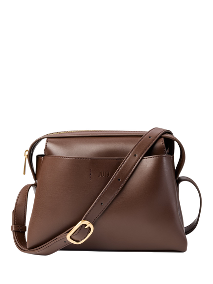 July Juliette Crossbody Bag, Dark Brown