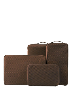 July Packing Cells, Pack of 4, Dark Brown