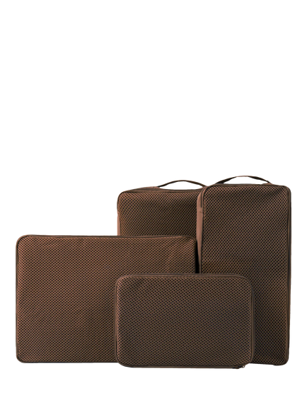 July Packing Cells, Pack of 4, Dark Brown
