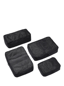 July Packing Cells, Pack of 4, Charcoal