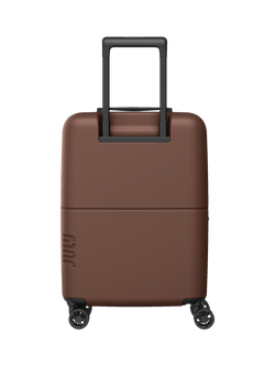 July Carry On Light 4-Wheel 55cm Expandable Suitcase - view 2, Dark Brown
