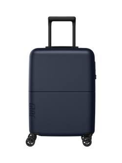 July Carry On Light 4-Wheel 55cm Expandable Suitcase, Navy