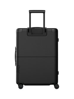 July Checked 4-Wheel 55cm Medium Suitcase - view 2, Charcoal