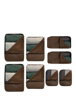July Packing Cells, Pack of 8 - view 2, Dark Brown