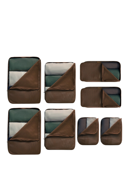 July Packing Cells, Pack of 8 - view 2, Dark Brown
