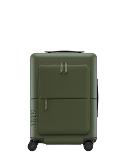 July Carry On Pro SnapSleeve™ 4-Wheel 55cm Cabin Case, Moss